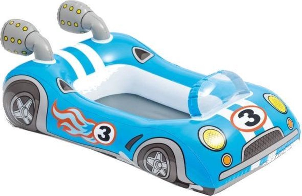 Intex Opblaasvoertuig Pool Cruiser Racewagen 107 X 69 Cm