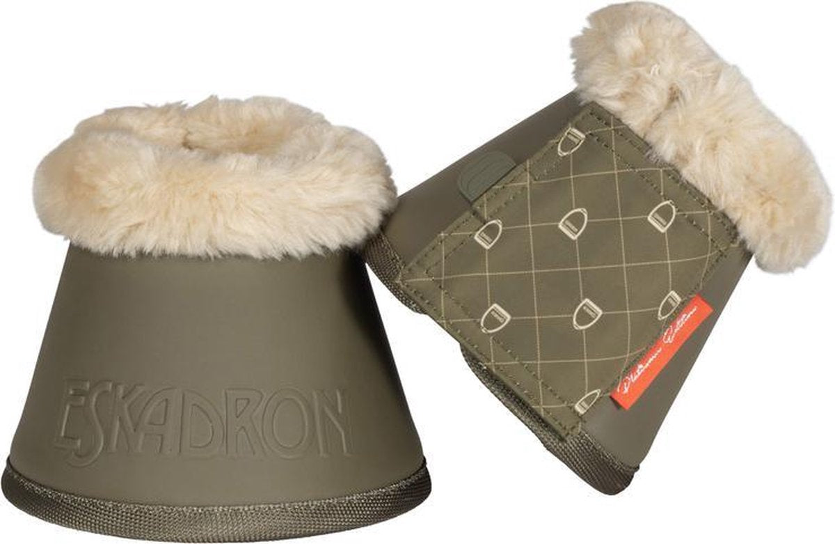 Eskadron platinum springschoen olive Maat: XL