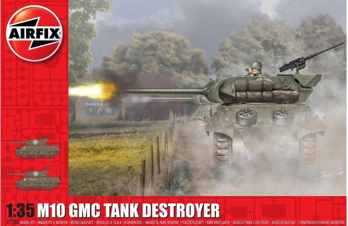 Airfix - M10 Gmc (U.s. Army)  (7/19) *
