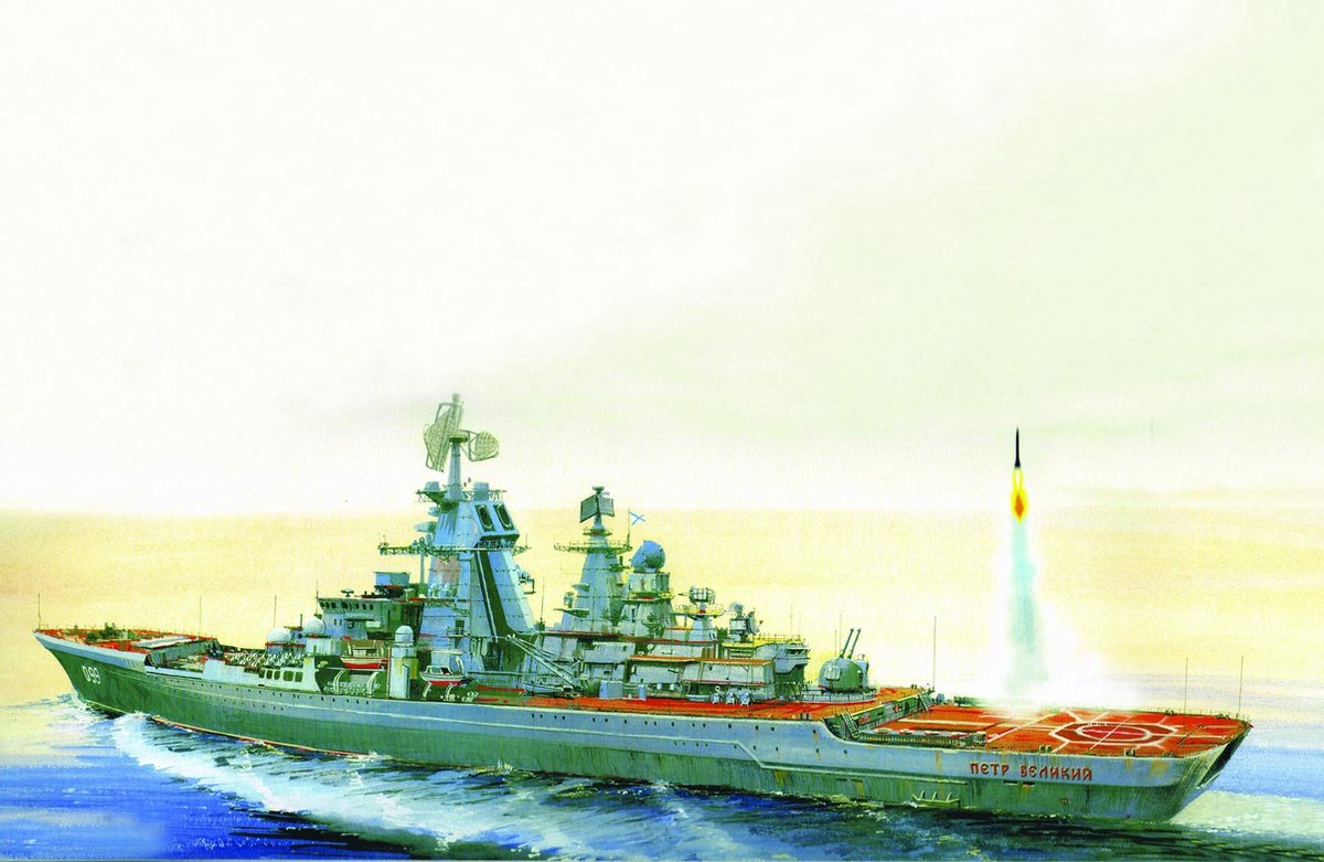 Zvezda - Russian Battlecruiser Petr Velikiy (Zve9017) - modelbouwsets