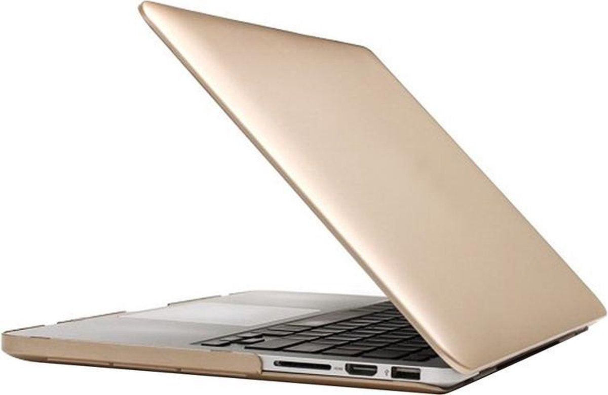 Mobigear Hard Case Goud voor Apple MacBook Pro Retina 13 inch