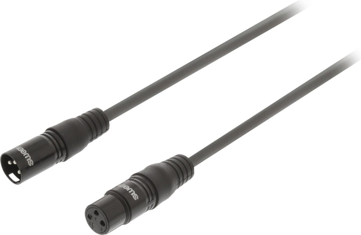 Sweex XLR (m) - XLR (v) audiokabel - 10 meter