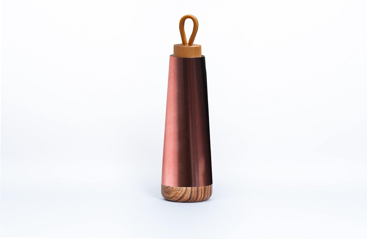 Bioloco Loop Thermosfles - Metallic Bruin
