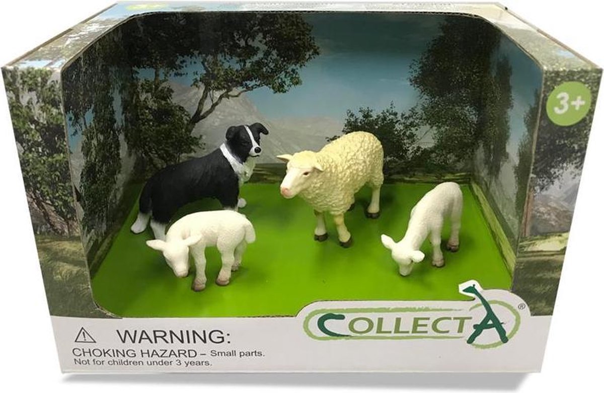 Collecta Gift Set / Boerderijdieren: SET 4 stuks Boerderijdieren