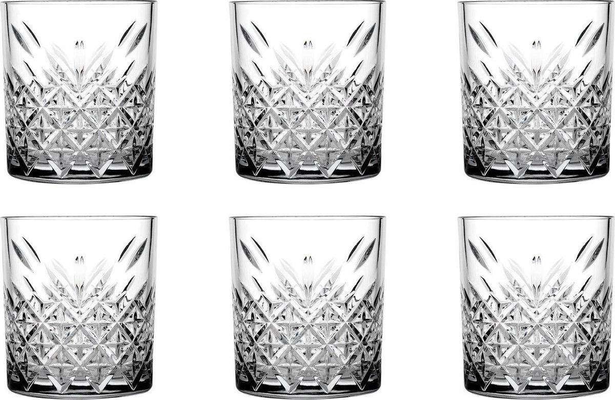 Pasabahce Tumbler Timeless Tumberglazen - 355 ml - Transparant - 6 stuks