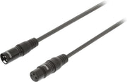 Sweex SWOP15010E10 1m XLR (3-pin) XLR (3-pin) Zwart audio kabel