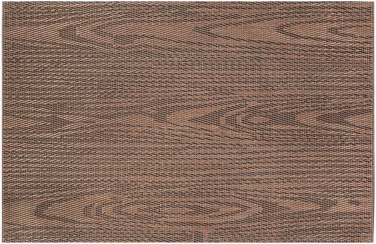 Riverdale Placemat Earth bruin rechthoek 44cm