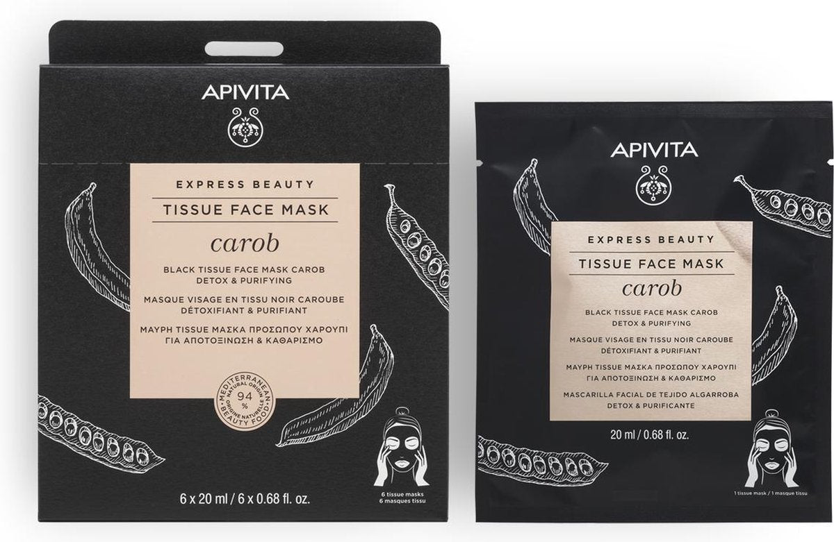 Apivita Sheetmasker Detox & Purifying