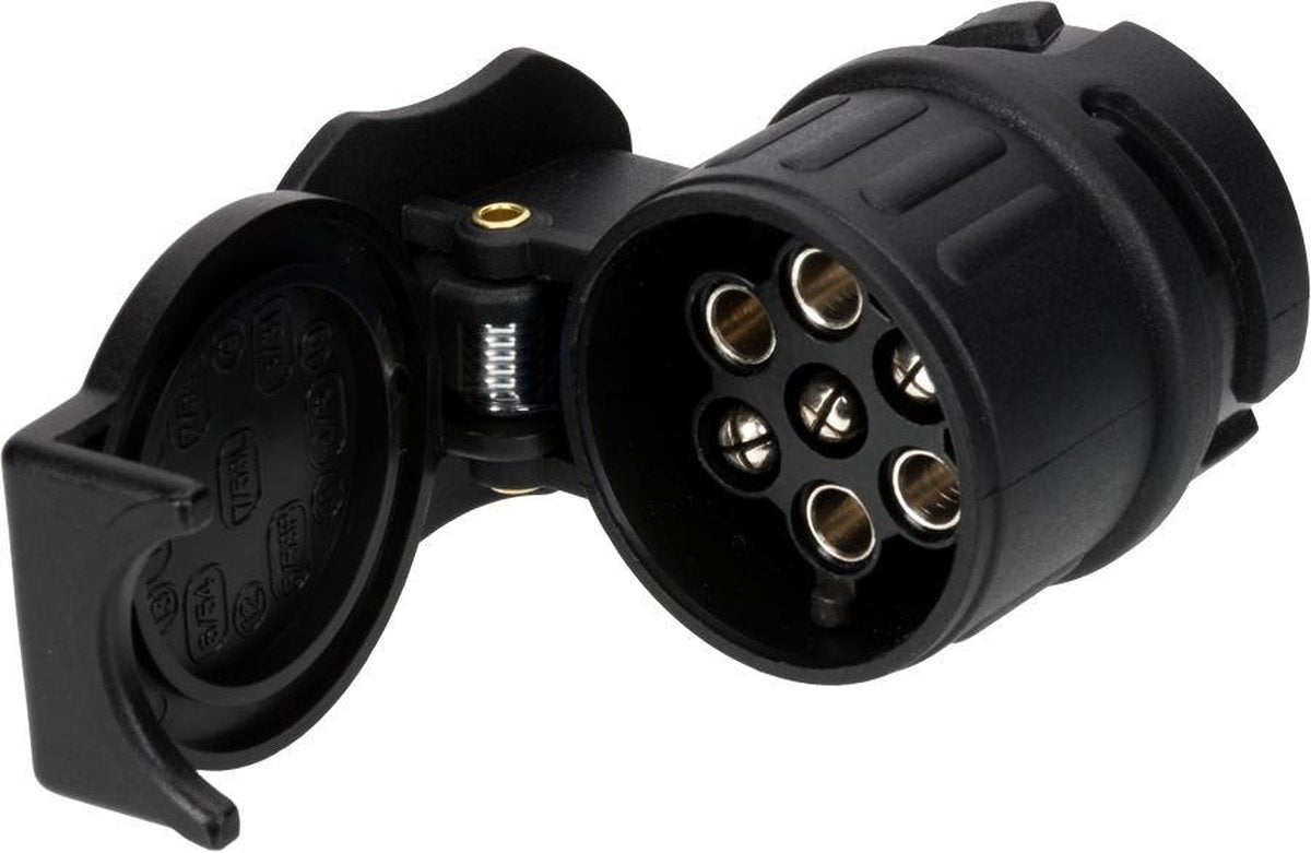 Quparts micro verloopstekker aanhanger 13-polig (auto) naar 7-polig (aanhanger)