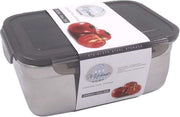YILTEX - Lunchbox / Lunchbox Volwassenen  / Broodtrommel  / Brooddoos / Vershouddoos / Vershouddoos Met Deksel - 2L - RVS