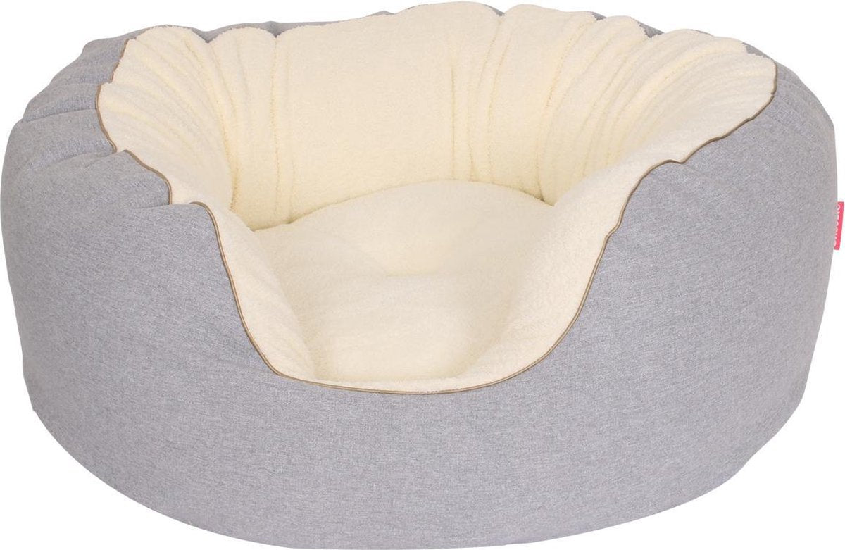 Snoozle Hondenmand Moscow - Wasbaar - Hondenbed - 80cm - Lichtgrijs