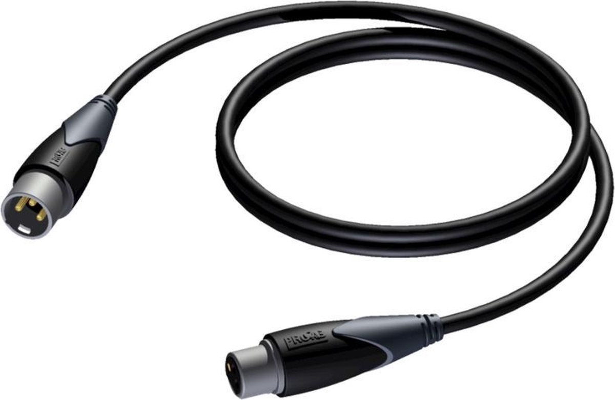 Procab CLA901 gebalanceerde XLR mannelijk - XLR vrouwelijk kabel - 1 meter