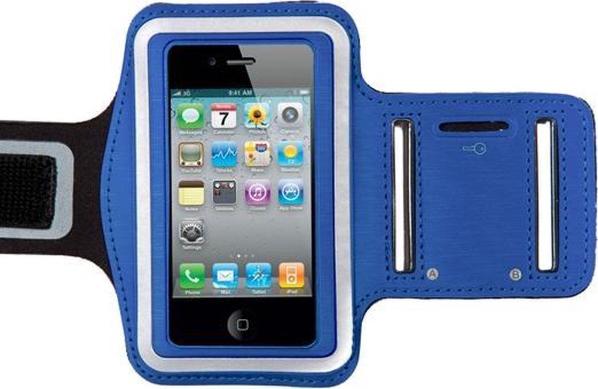 Avanca sportarmband iphone 5 blauw