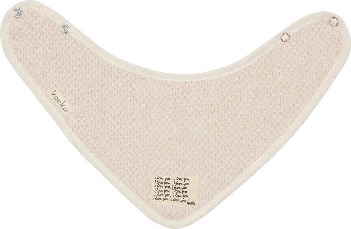 Koeka - Slabbetje - Lille - One Size - Warm White
