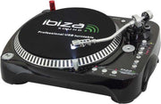 Ibiza Sound FREEVINYL Belt-drive DJ turntable Zwart