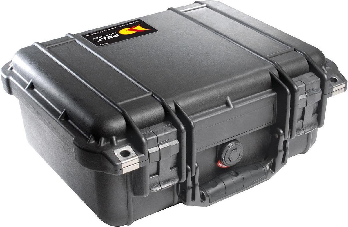 Peli 1400 Waterdichte Camerakoffer Zwart zonder Interieur