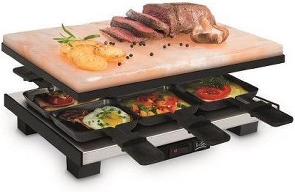 fritel raclette/grill SR3160 + zoutsteen