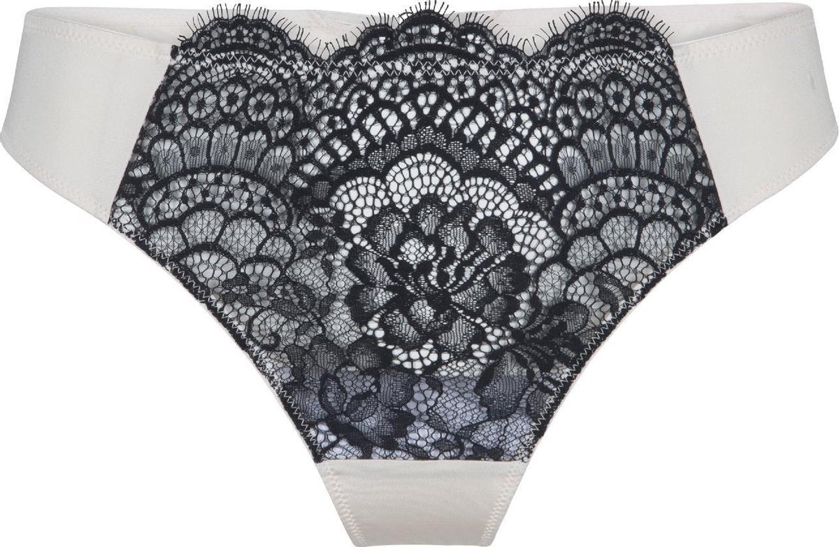 LingaDore Powder Black String Zwart M