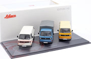 3-Car Set: 40 Years Volkswagen T3 Bus 1:43 Schuco Limited 500 Pieces