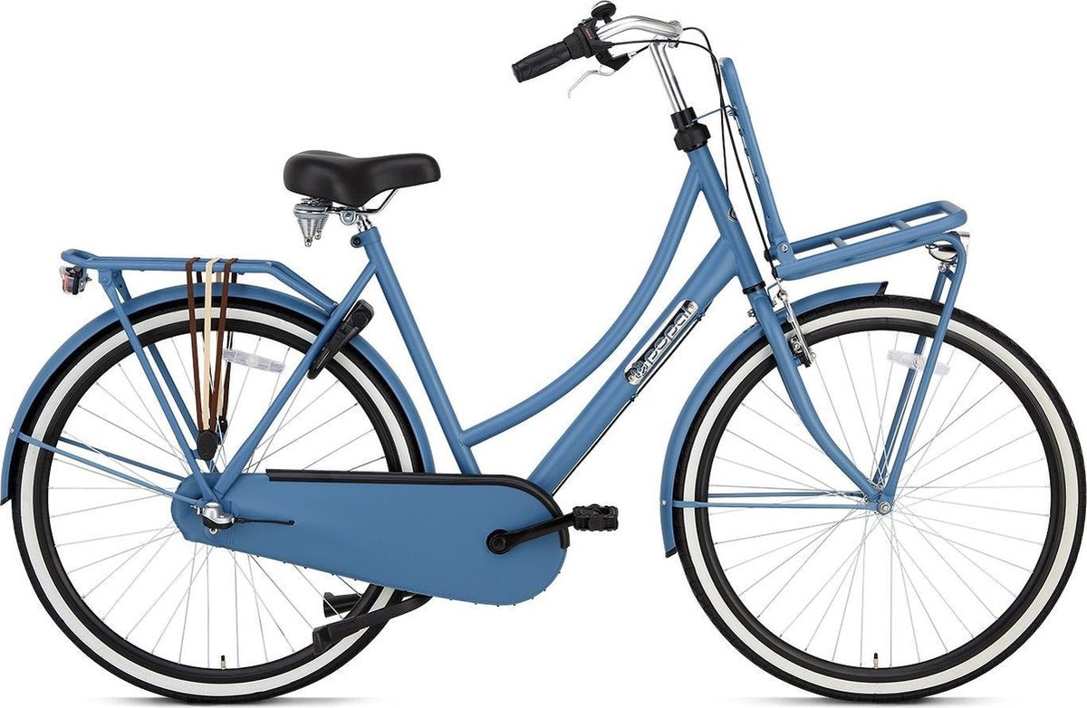 Popal Daily Dutch Basic+ Damesfiets - Transportfiets - 57 cm - Blauw