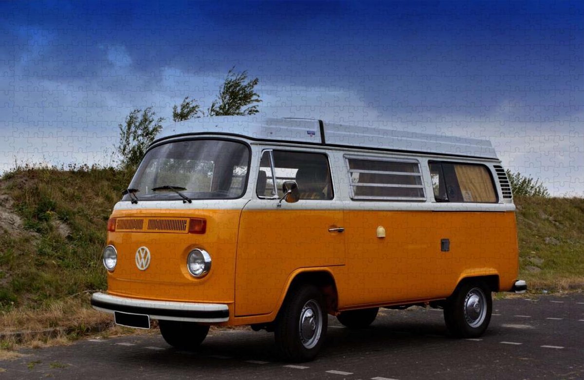 Volkswagen T1 Busje - Moeilijke legpuzzel 1000 stukjes
