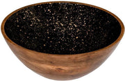Stylepoint Houten kom zwart Ø30X10 CM