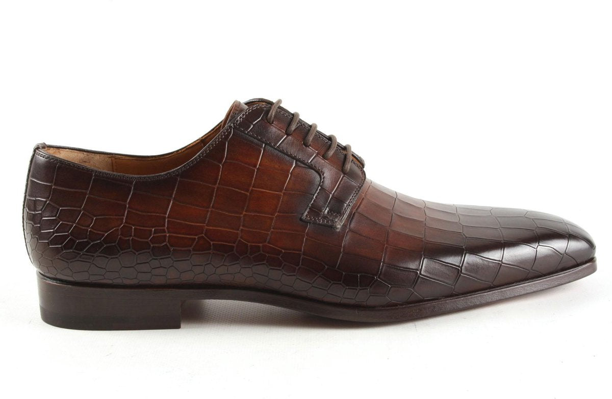 Heren Nette Schoenen Magnanni 22009 Caoba Bruin - Maat 41