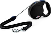 Flexi Classic Long Zwart 7 mtr tot 50 kg