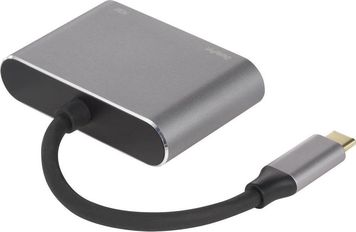 Renkforce RF-3388350 USB / DisplayPort / HDMI Adapter [1x USB-C stekker - 1x DisplayPort bus