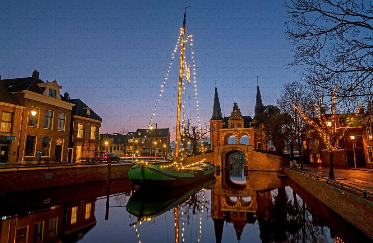Poort van het Water in Sneek - Puzzel 1000 stukjes