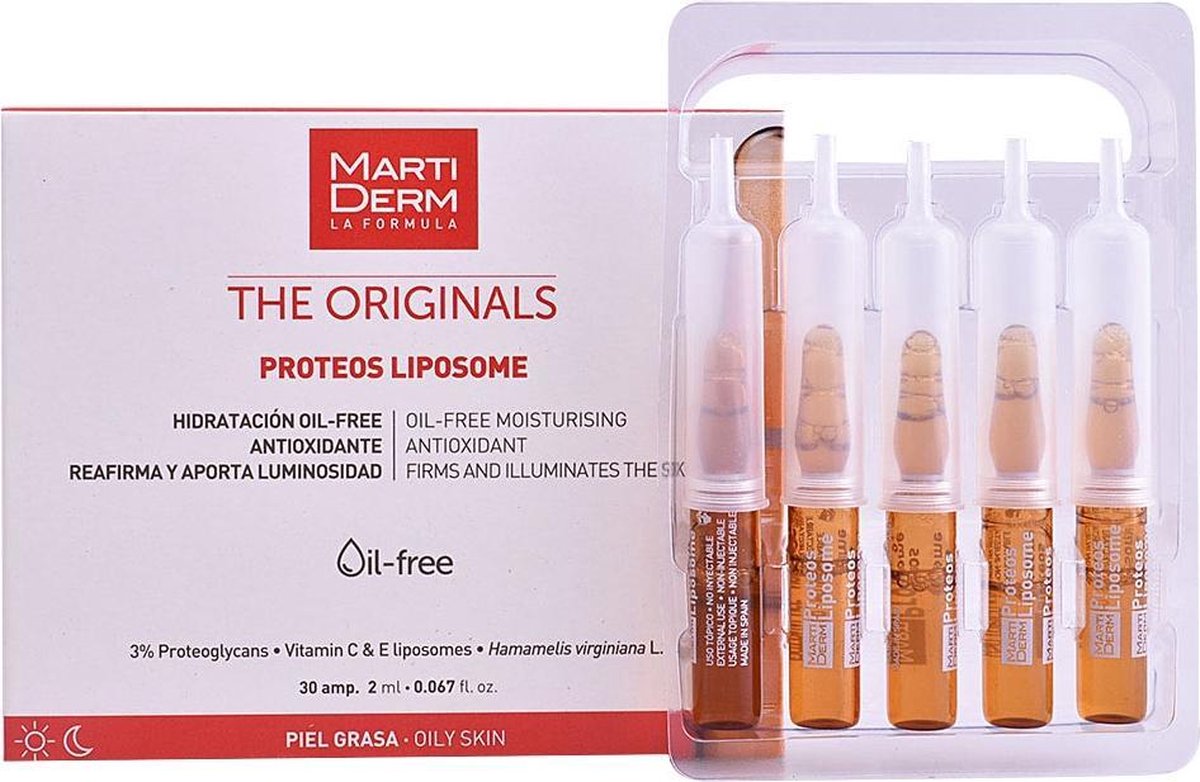 Martiderm The Originals Proteos Liposome Oil-free Ampoules 30 X 2 Ml