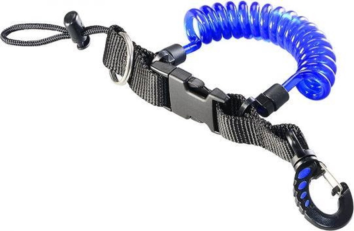 IST Spiraalkabel - RVS Ring - 100cm