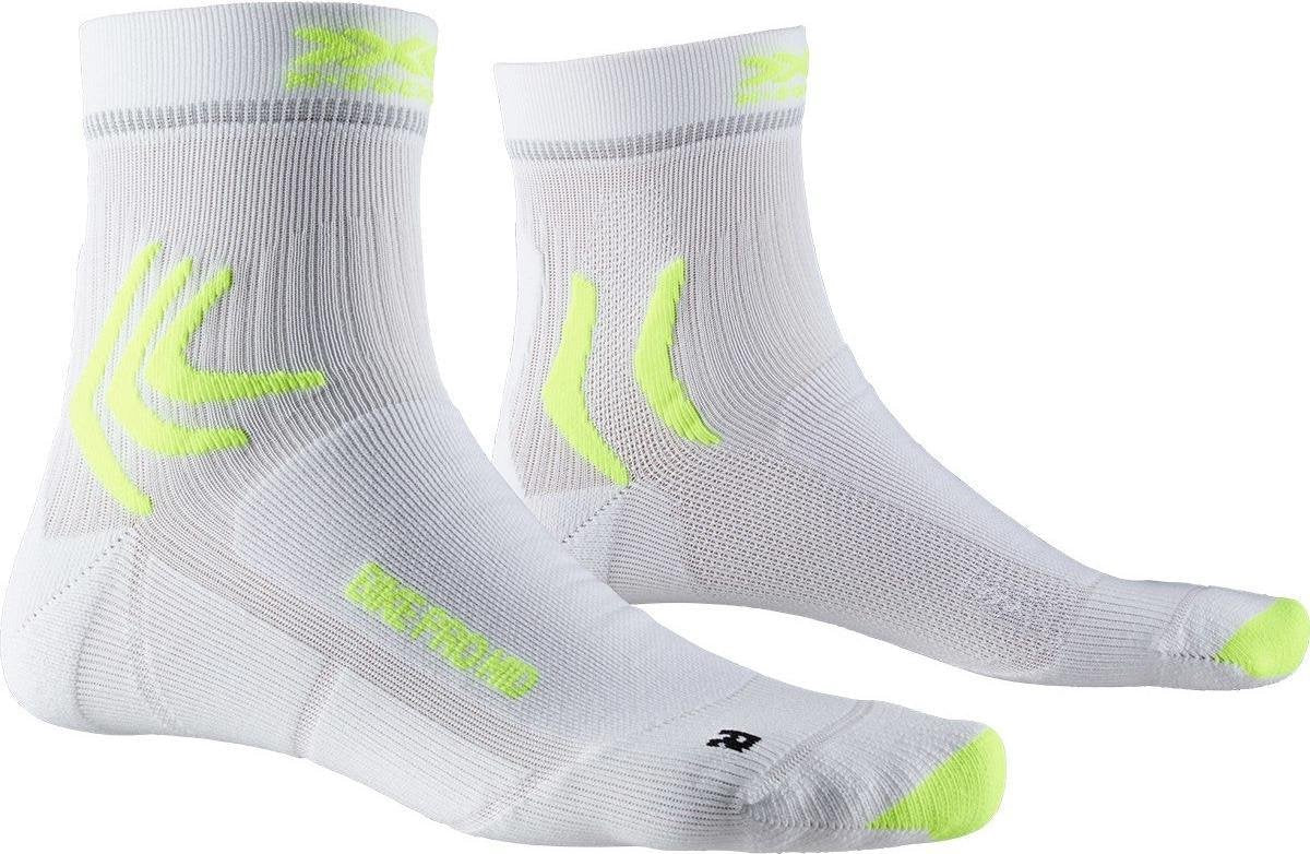 X-socks Sokken Bike Pro Mtb Polyamide Wit/geel Maat 39-41