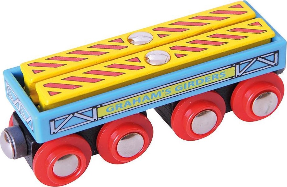 BigJigs Graham's Girders Wagon (4)