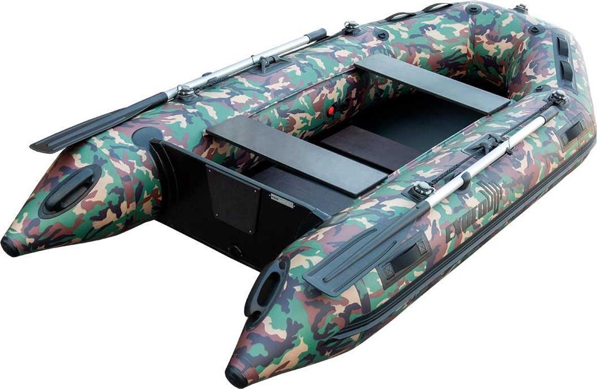 Exoco M-270C Camo extreem karperboot