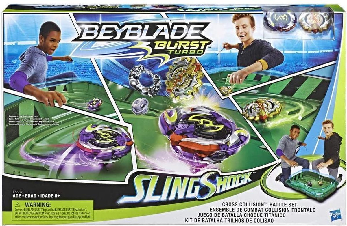 Beyblade | Beyblade Burst - Beyblade set - beyblade launcher - beyblade arena - Crazy blade - Beyblade Turbo - Beyblade cross  Collision Battle set - XL Arena