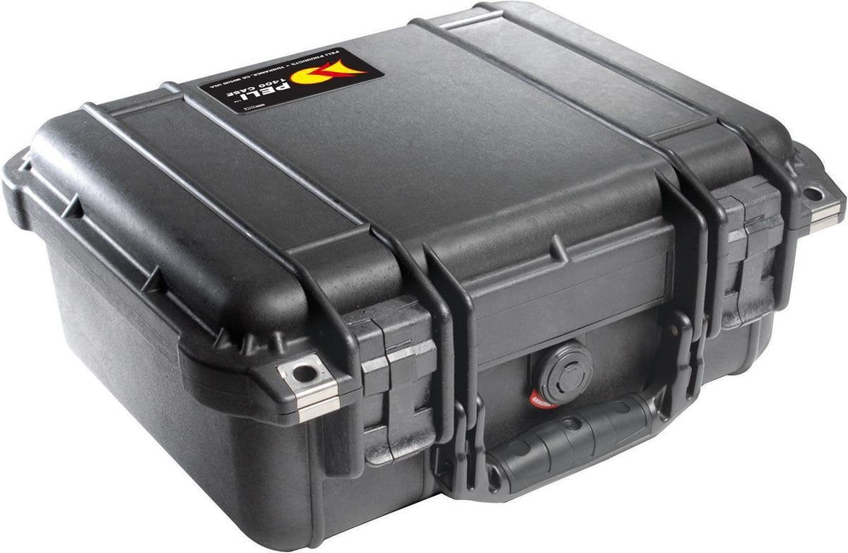 Peli 1400 Waterdichte Camerakoffer Zwart zonder Interieur