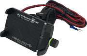 Interphone Smartholder Aluminium Crab Met USB Laadpoort Universele Motorhouder