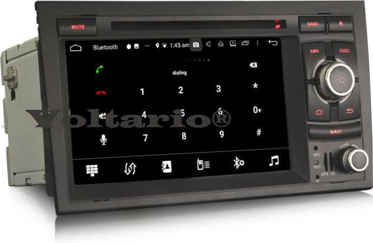 Voltario® 7 "Android 9.0 Autoradio met navigatie