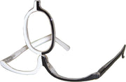 Make-up bril zwart/wit +2.5