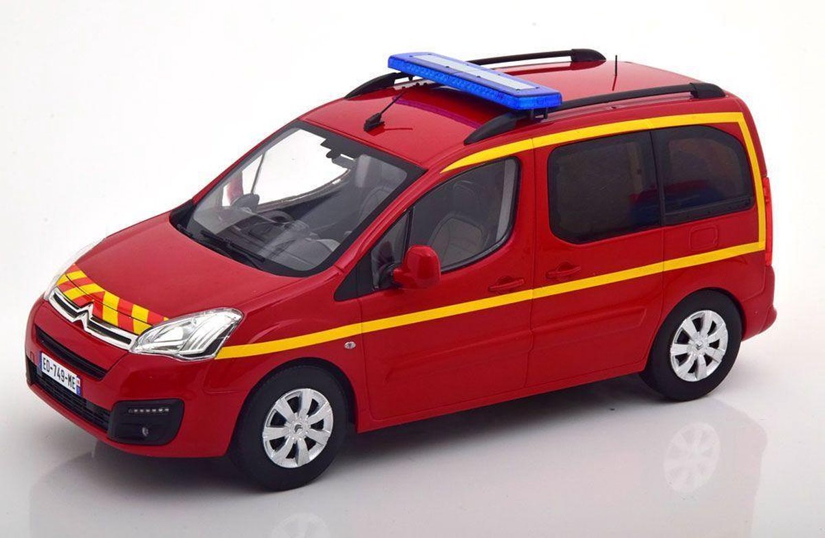 Citroen Berlingo Pompiers 2017 Red