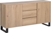 Beliani ELDA - Dressoir - lichte houtkleur - spaanplaat