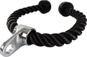 ScSPORTS® Triceps touw - Triceps rope - 85 cm - Voor lat pulley of krachtstation - Rubberen caps