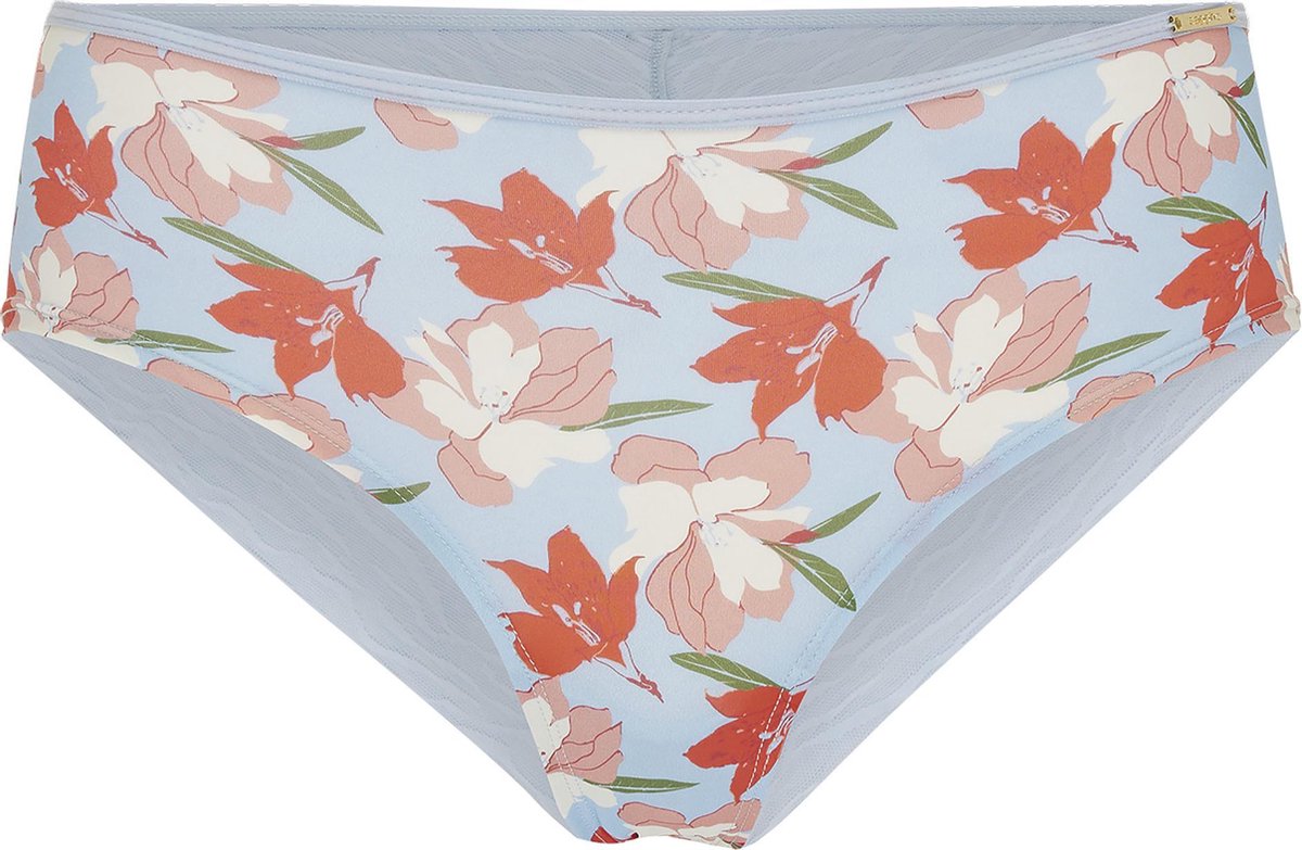 SAPPH - Fabulous Flower Short - maat L - Blauw Bloemenprint