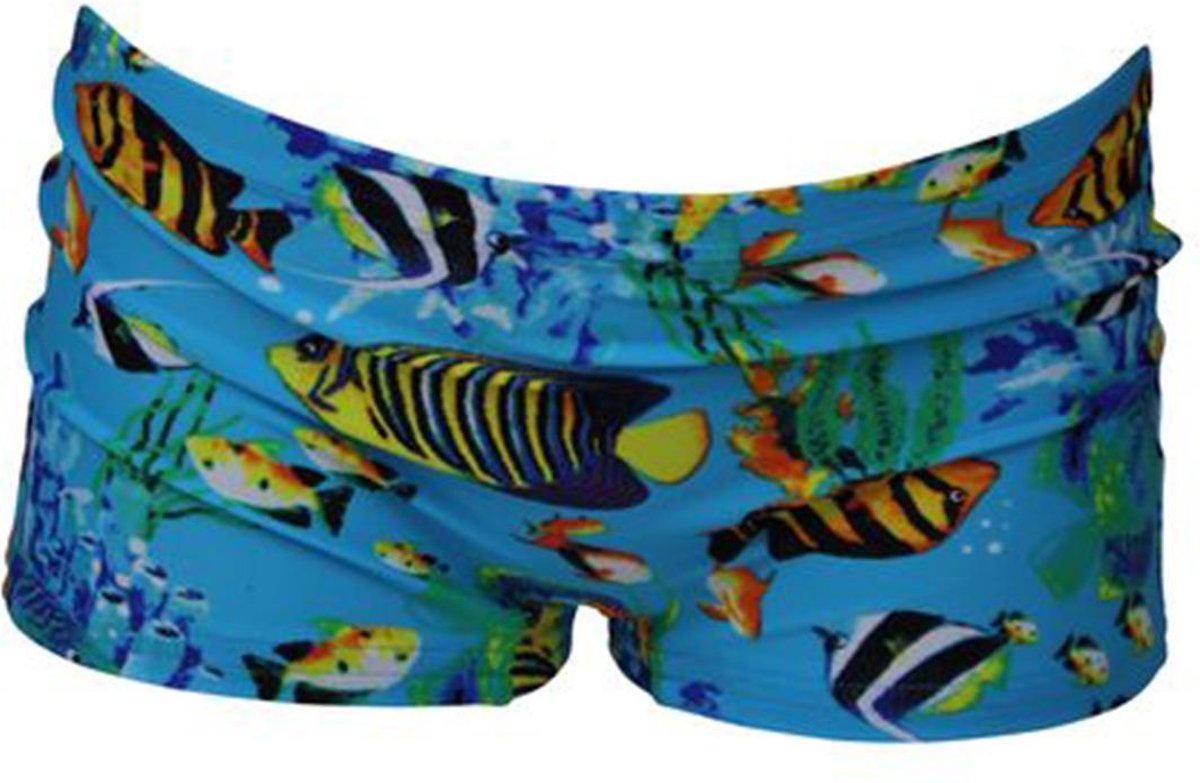 Lentiggini zwemshort jongens - blauw - 18A-31726 - maat 92