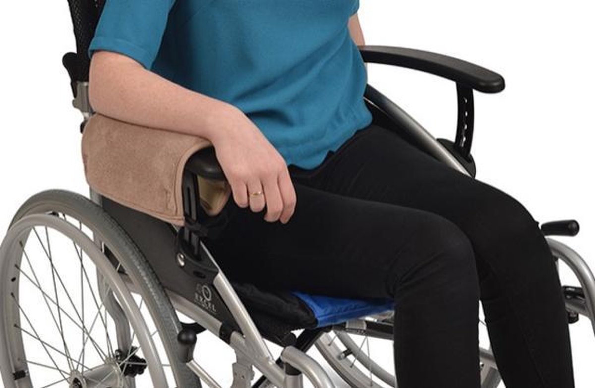 Fleece rolstoelarmsteun-beschermer