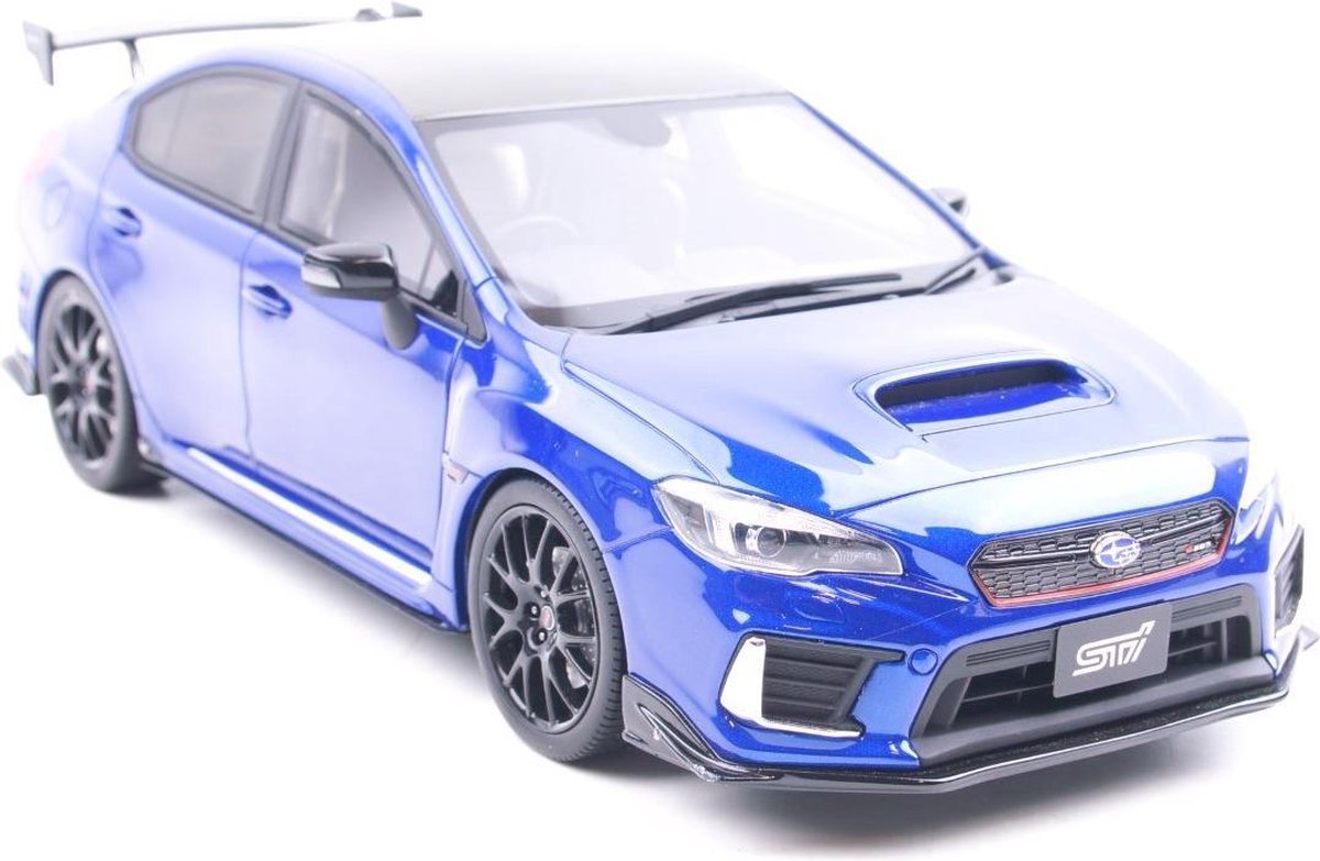 Kyosho Subaru S208 NBR Challenge Package Blauw 1:18