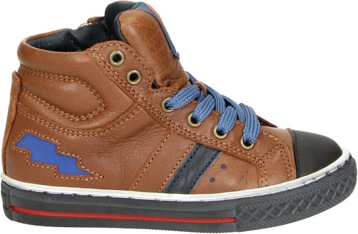Kipling Basket 1 jongens sneaker - Cognac - Maat 31