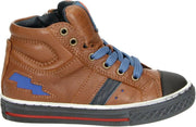 Kipling Basket 1 jongens sneaker - Cognac - Maat 31