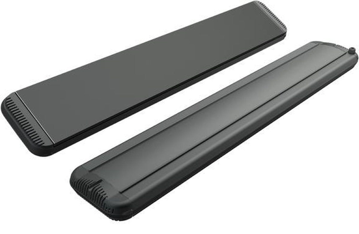 Mo-El Hot-Top Zilver met dimmer 1500 Watt - Lange golf infrarood straler